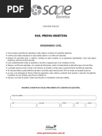 Prova Vunesp Saae Barretos - Engenheiro Civil