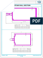 Curtain Wall Section