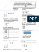 Matemáticas 8°