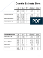 Premier Coatings Quantity Estimate