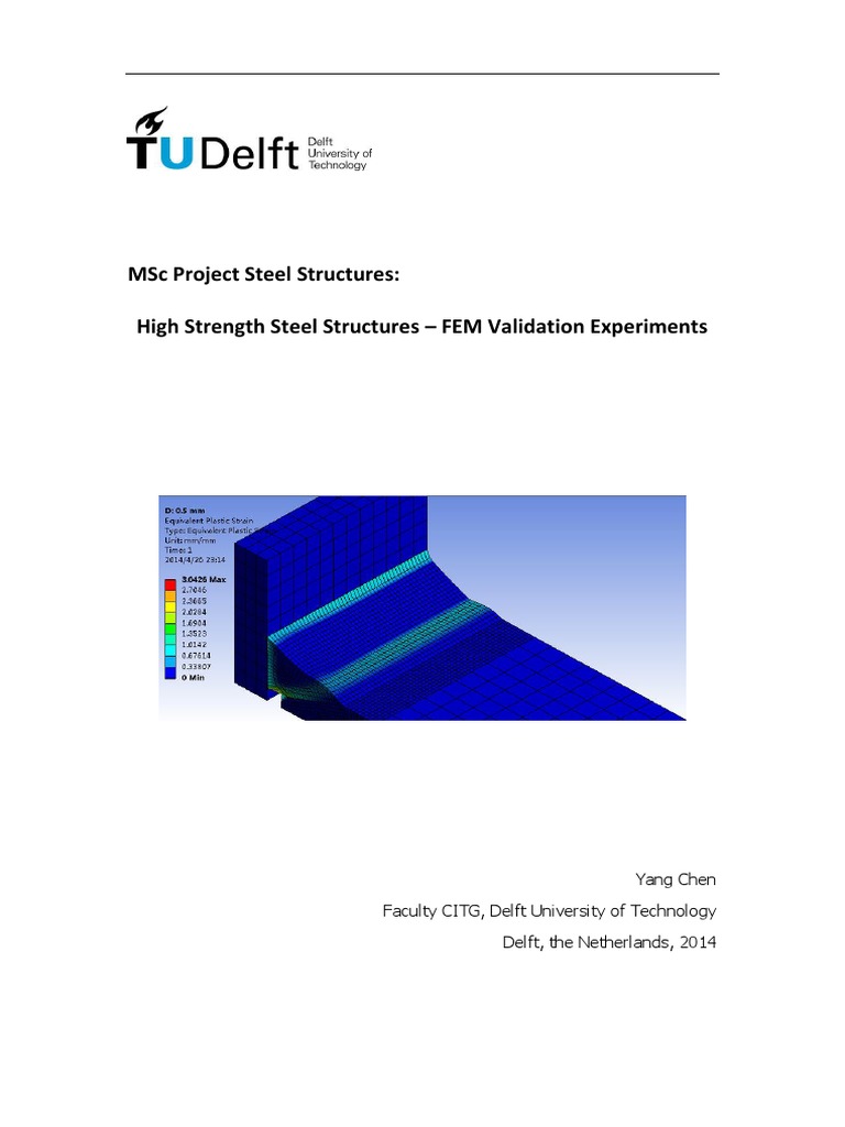 Report Chen | PDF | Strength Of Materials | Deformation (Engineering)