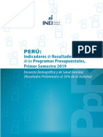 Importante resultados PPr Perú