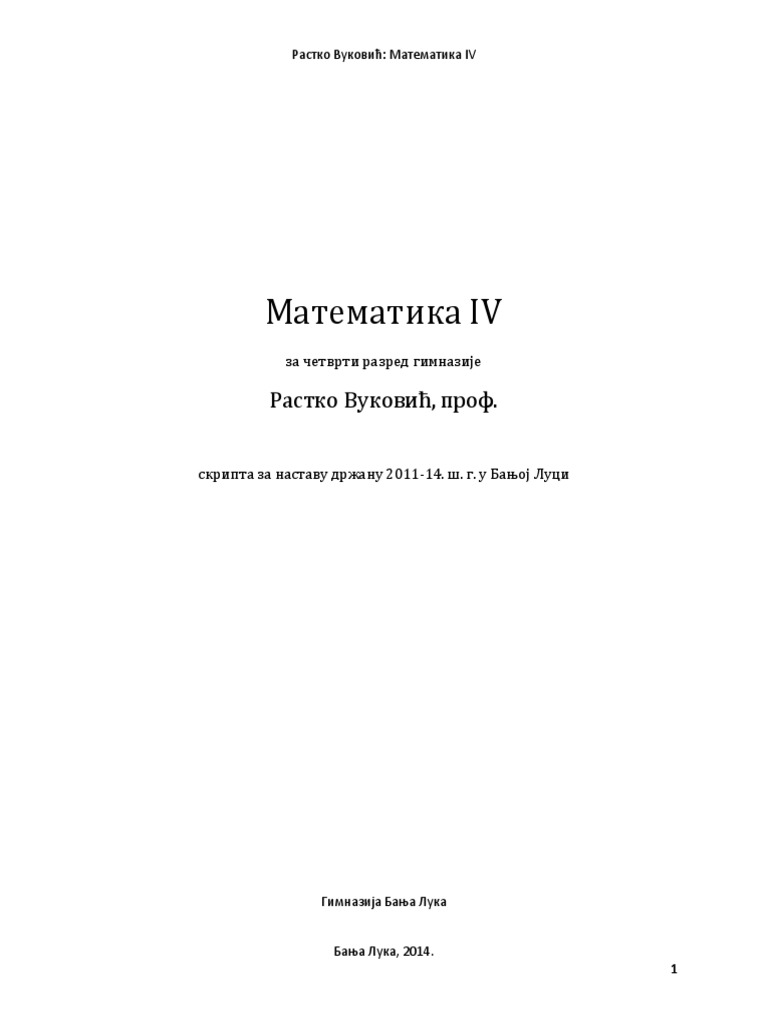 Mat 4 | PDF