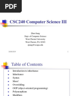 CSC 240 Inheritance