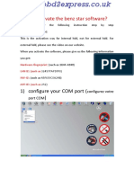 MB Benz Star Software Activation Manual Obd2express
