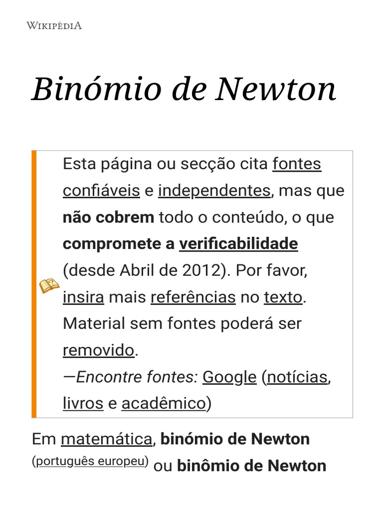 Notação matemática – Wikipédia, a enciclopédia livre