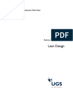 Lean Design: NX Digital Product Development White Paper