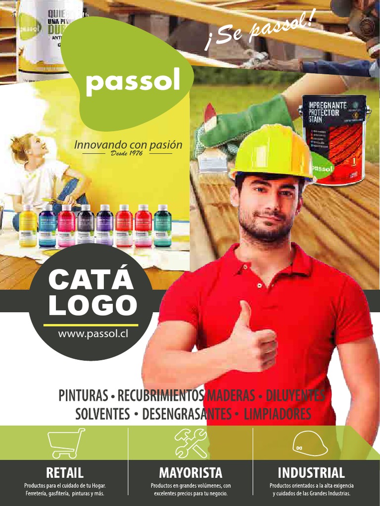 Pinturas y Barnices Passol: Innovación y Calidad | PDF | Pintar | Etanol