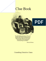 Clue Book: Consulting Detective Game