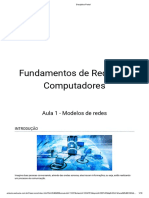 Fundamentos de Redes de Computadores - Aula 1 - Modelos de Redes