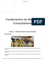 Fundamentos de Redes: Sistemas de Comunicação