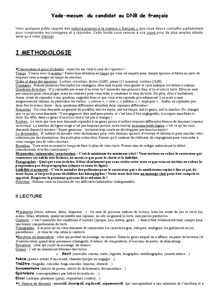 comment reviser brevet pdf clause phrase
