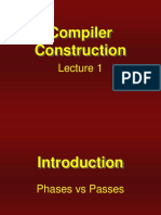 Compiler Construction: Two-Pass Compiler