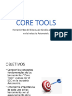 CORE TOOLS Herramientas para La Industria Automotriz 2019