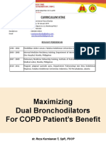 2 DR Reza Maximizing Dual Bronchodilators For COPD Patient's Benefit DR Reza Kurniawan T, SPP FCCP