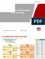 RS Power, Pa, PB Guideline TDD and FDD: Security Level