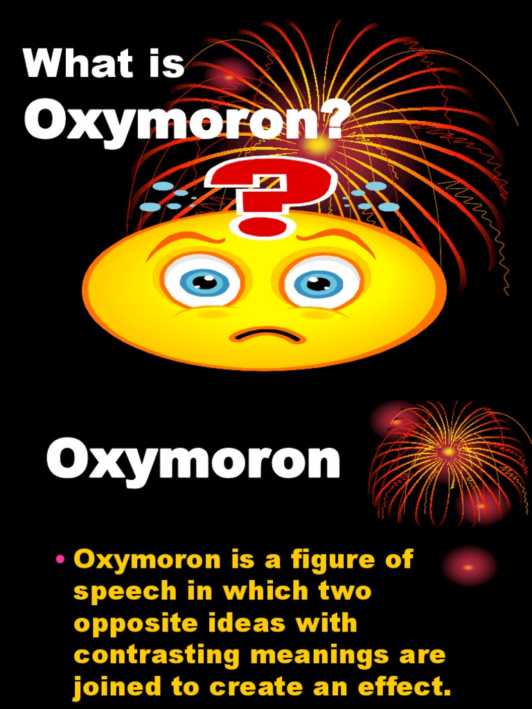 Understanding Oxymorons and Paradoxes: A Guide to Figures of Speech ...