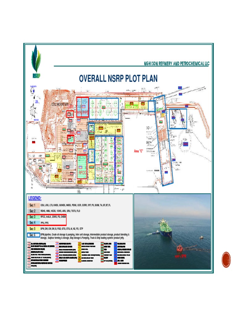 Nghi Son Refinery Plot Plan Overview | PDF | Petroleum Industry | Petroleum