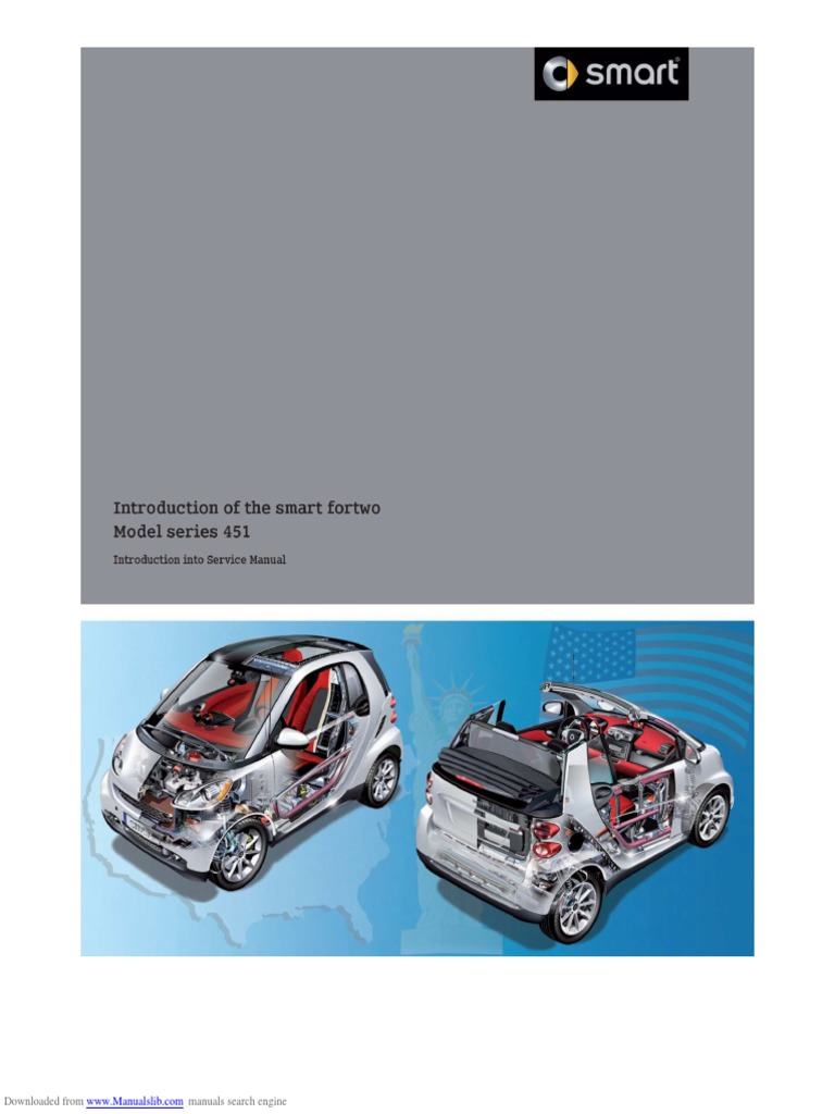 2016 SMART FORTWO OWNERS MANUAL PDF intelligence overview