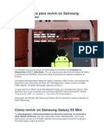 Pasos Previos para Revivir Un Samsung Galaxy S3 Mini
