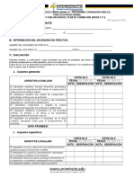 Facultad de Ciencias Empresariales - Programa Contaduría Pública Práctica Profesional Seguimiento Y Evaluación Del Plan de Formación (Visita 2 Y 3)