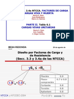 Factores Carga Optimos Combinaciones Viva Muerta Sonia Elda Ruiz