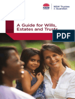 Guide For Wills Estates and Trusts