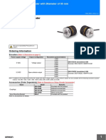 High-Resolution Encoder With Diameter of 55 MM