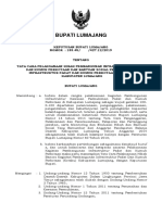 Keputusan Bupati Lumajang Pembangunan Infrastruktur Padat Kumuh Perkotaan