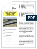 Cálculo estructural y diseño de defensas ribereñas en Tumbes