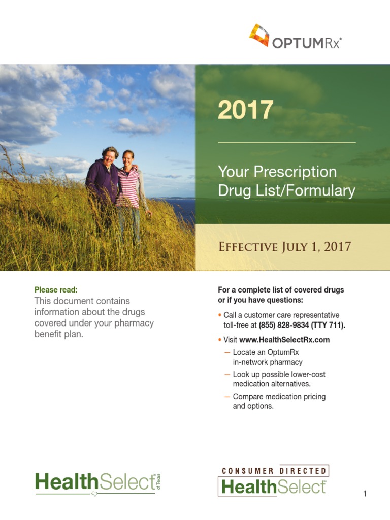 Texas ERS Prescription Drug List PDF Prescription Drugs Generic Drug