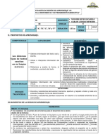 Sesion 01 - Identificamos La Historieta y Su Progresión Narrativa