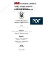 Informe de Campo 01