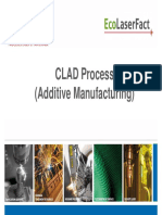 Laser CLAD process (additive manufacturing)