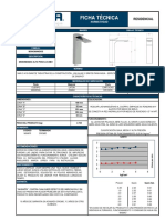 URREA Ficha Técnica Monomando 9434FR PDF