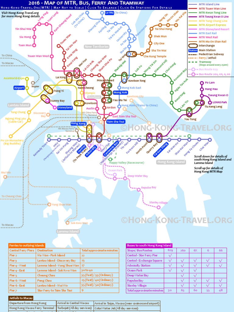 MTR Hongkong | PDF | Hong Kong | Rapid Transit