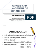 Diagnosis and Management of DHF and Dss