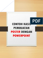 Hasil Praktek Poster