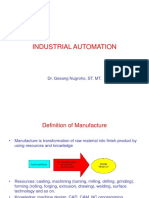 Industrial Automation: Dr. Gesang Nugroho, ST. MT