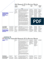 Lit Review Matrix For Pocbpal