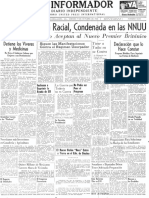 Discriminación racial, condenados en las NNUU