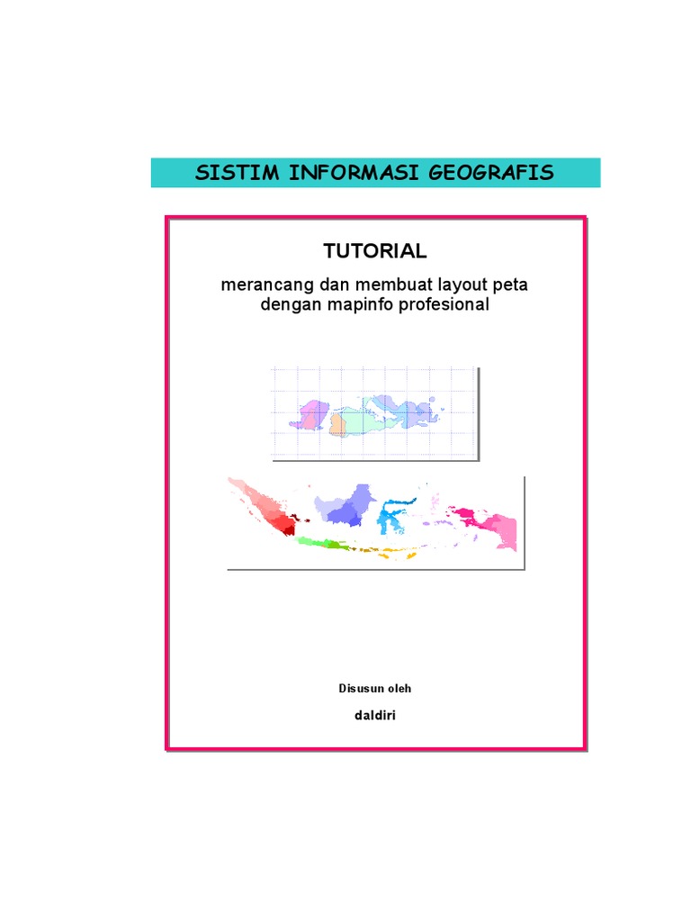 Tutorial Peta dengan MapInfo Pro | PDF