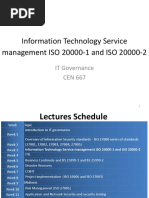 Information Technology Service Management ISO 20000-1