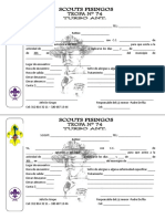 Autorización actividad scouts