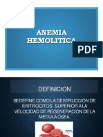 Anemia Hemolitica Vale