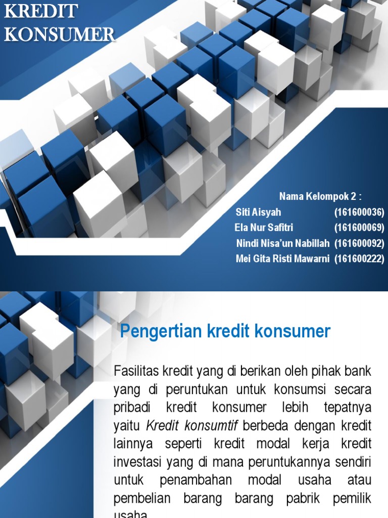 Kredit Konsumer | PDF
