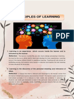 Principles of Learning