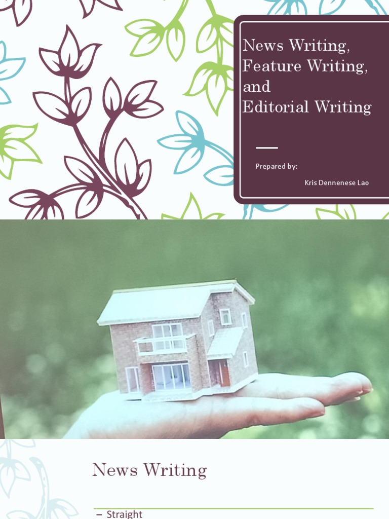 Writing Styles for Journalists | PDF | News | Rape