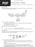 Analog Communication - Transmitters