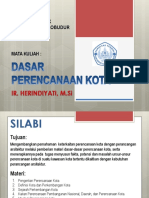 Materi 1 Dasar Perencanaan Kota PDF